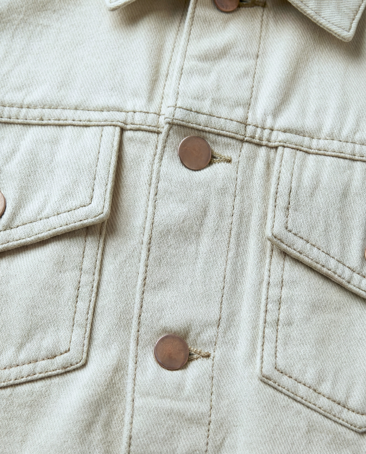 The Ecru Denim Jacket