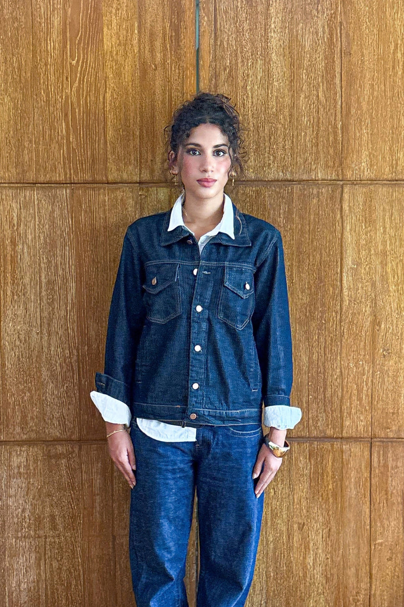 Unisex Indigo Denim Jacket