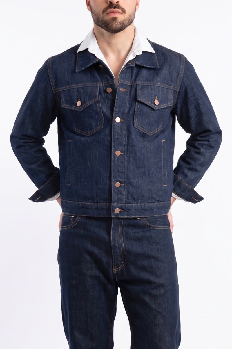 Unisex Indigo Denim Jacket