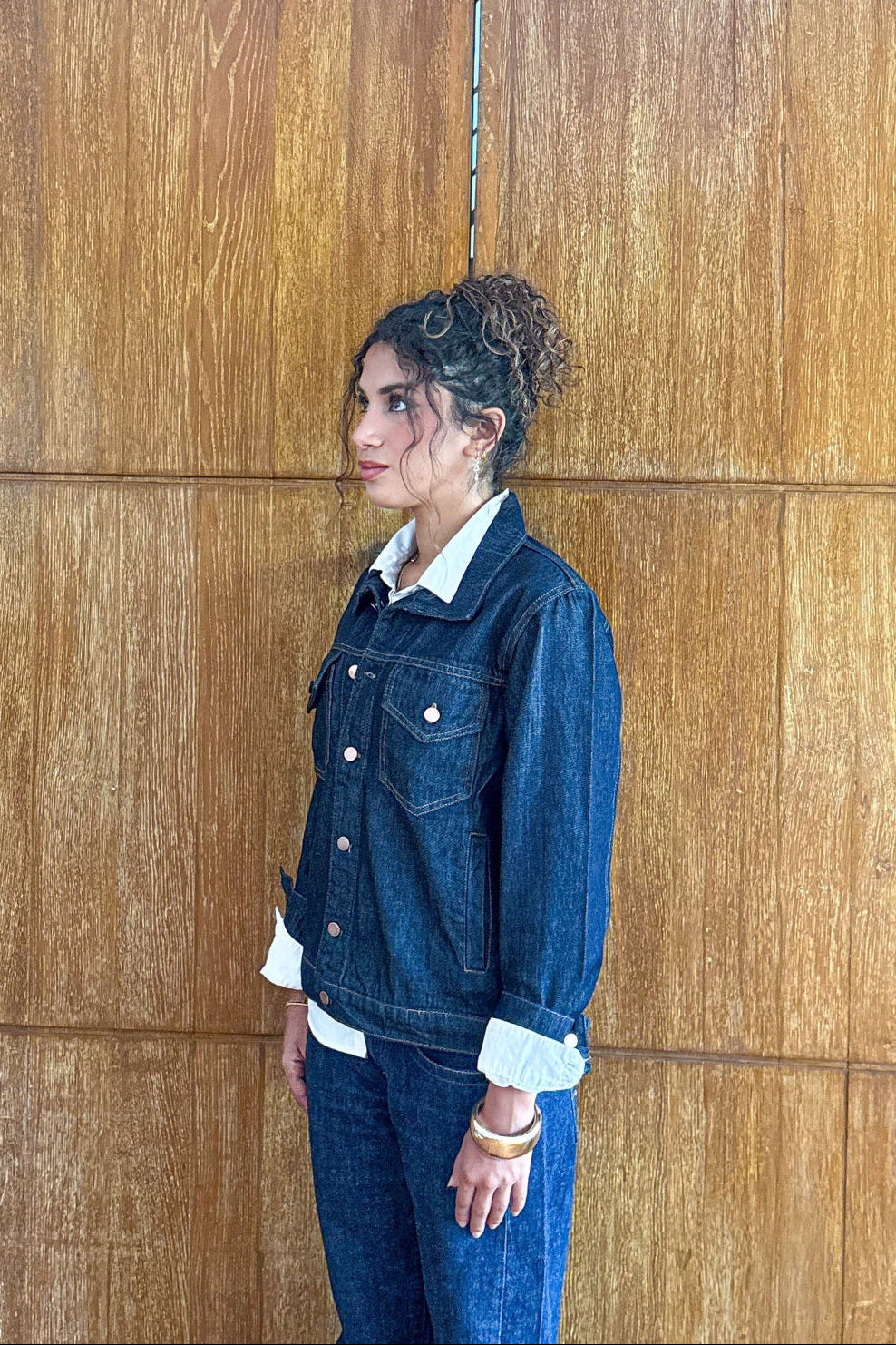 Unisex Indigo Denim Jacket