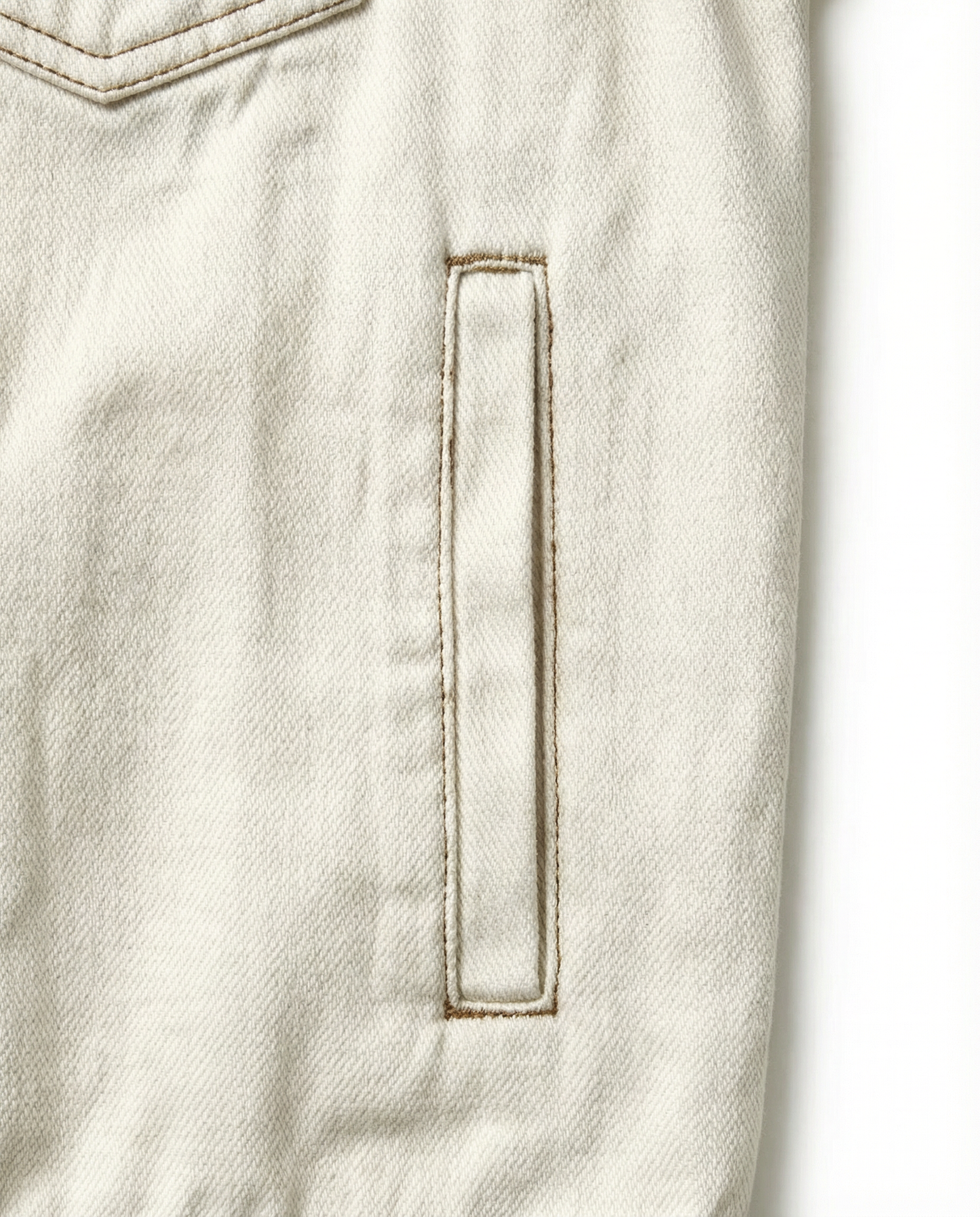 The Ecru Denim Jacket