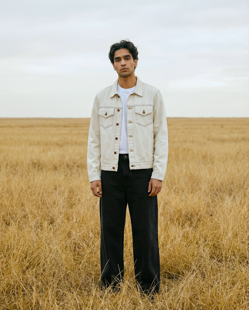 The Ecru Denim Jacket
