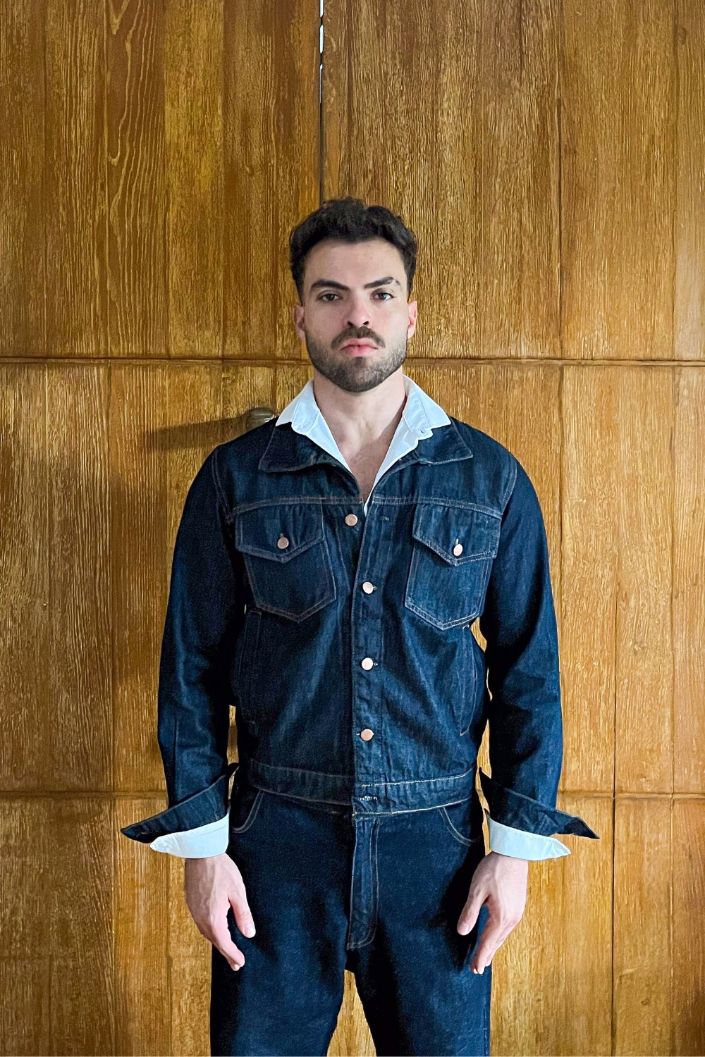 Unisex Indigo Denim Jacket