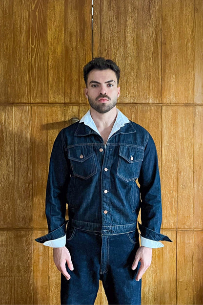 Unisex Indigo Denim Jacket