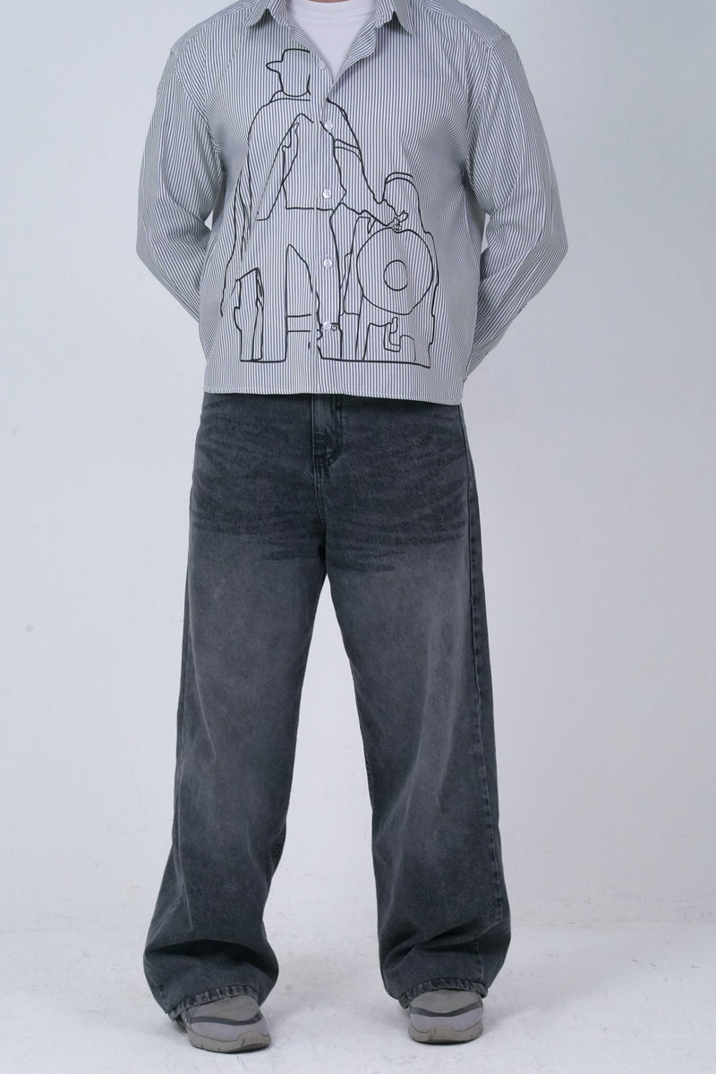 Unisex Western Button-Up