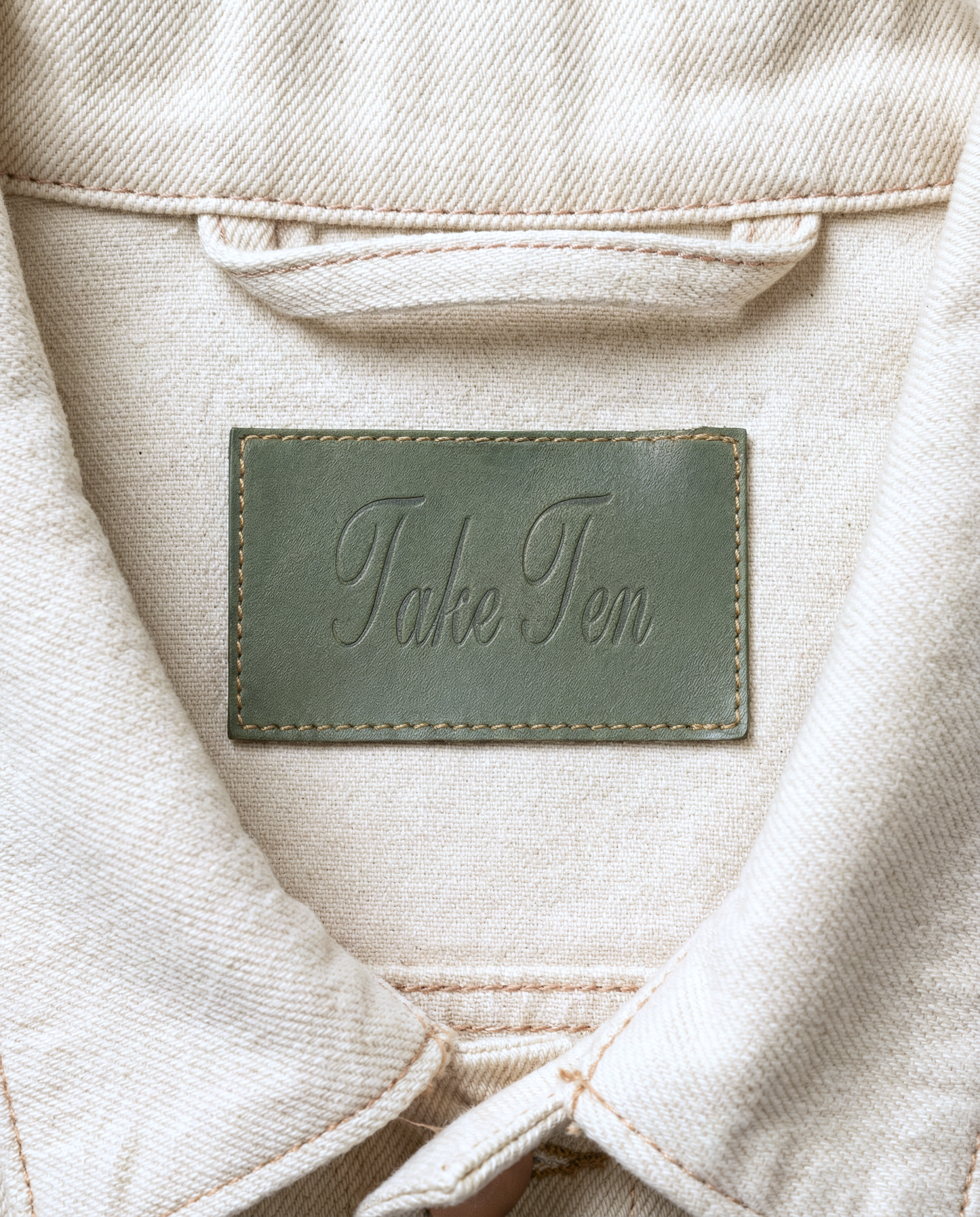 The Ecru Denim Jacket