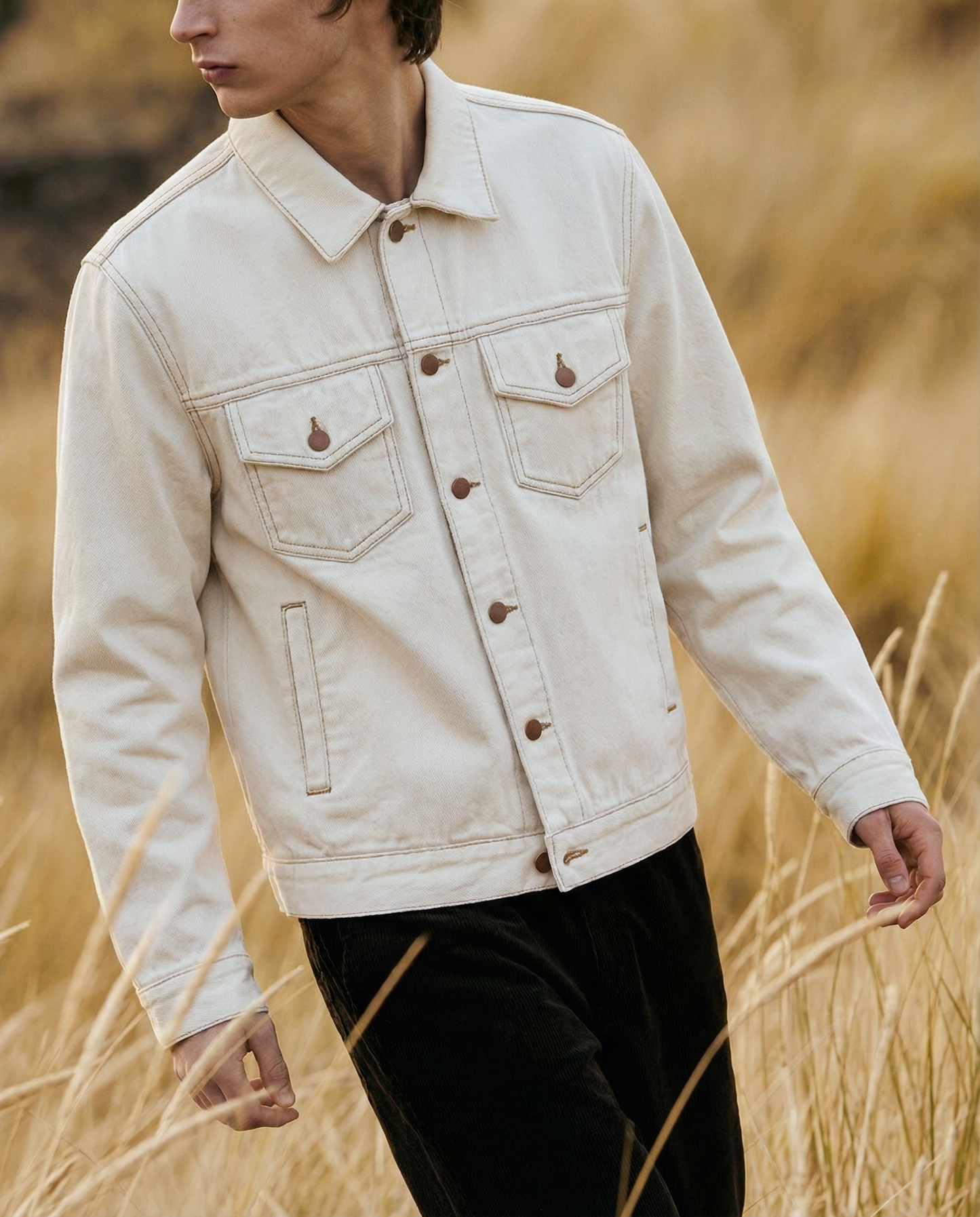 The Ecru Denim Jacket