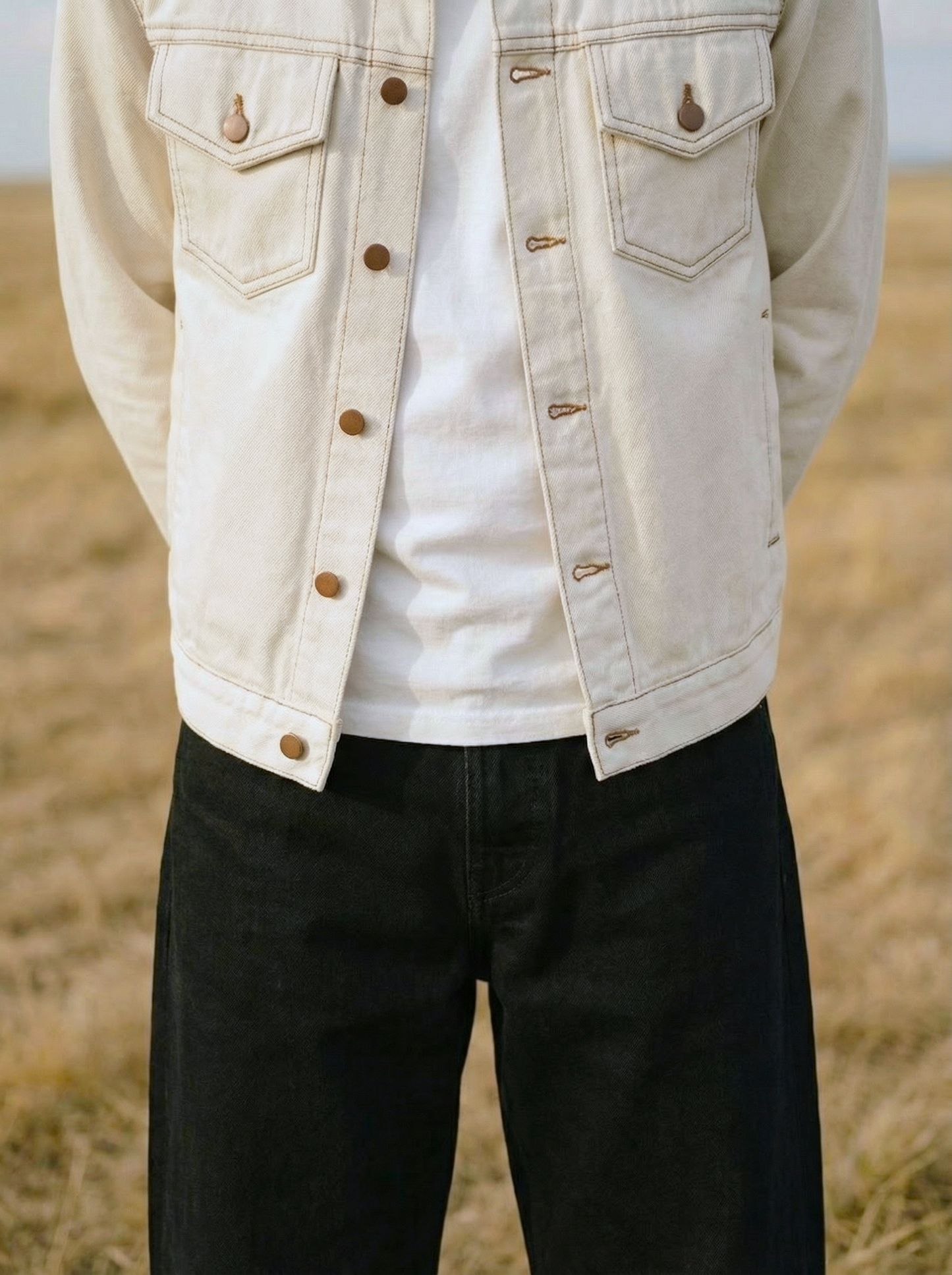 The Ecru Denim Jacket